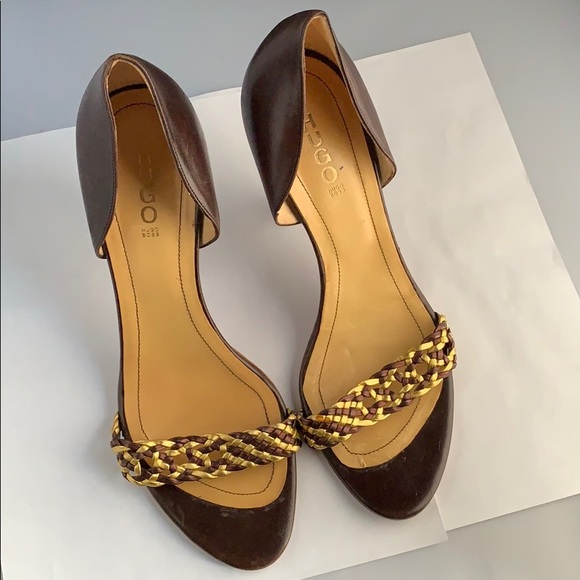 HUGO BOSS BRAIDED HEELS!! - Picture 2 of 8